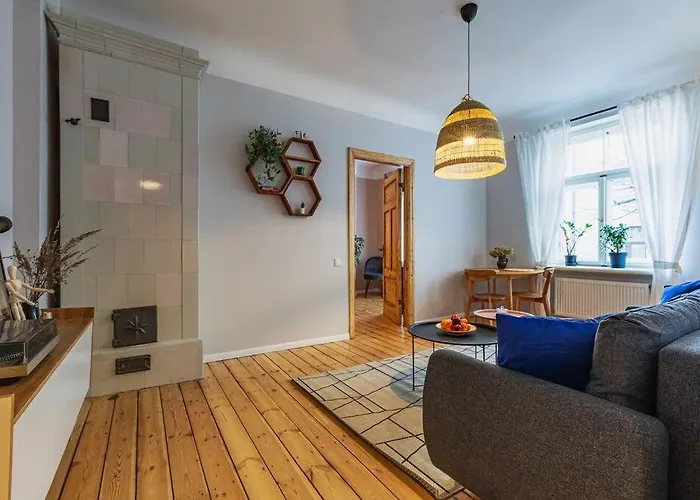 Dzīvoklis Design With Vintage Twist In *